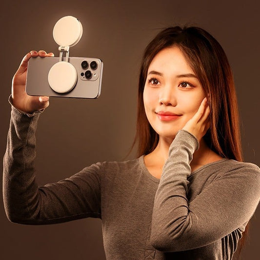 💥 3 v 1 magnetické selfie světlo pro telefony