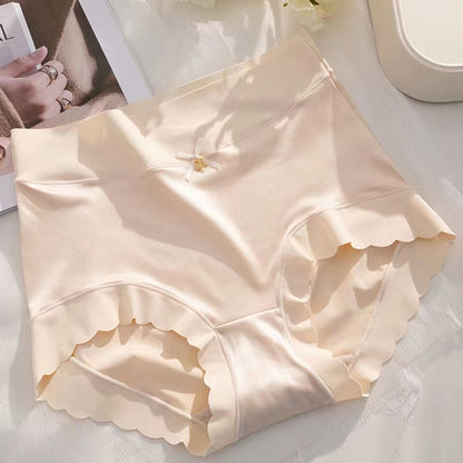 🌸KUPTE 3 GET 2 ZDARMA - Saténové kalhotky s bezešvým stahováním bříška Ice Silk🌸