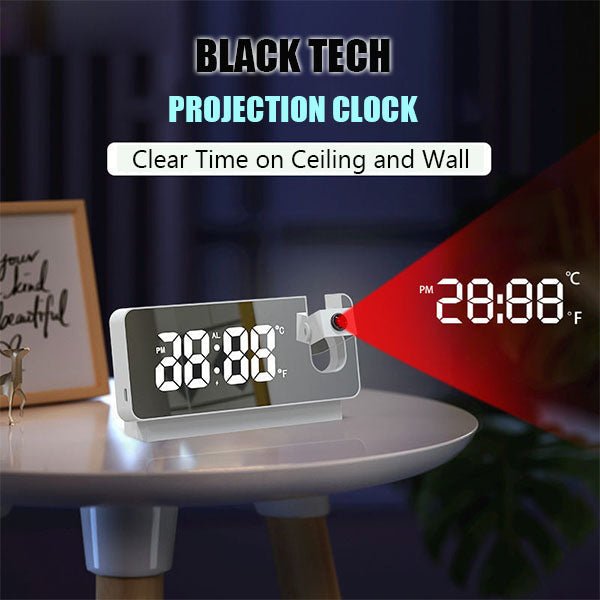 Smart Digital Projection Clock-4
