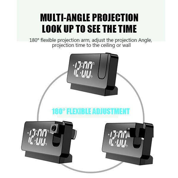 Smart Digital Projection Clock-5