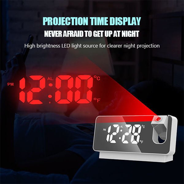 Smart Digital Projection Clock-6