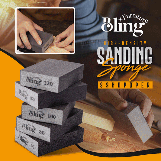 Bling-Furniture™ High-Density Sanding Sponge Sandpaper
