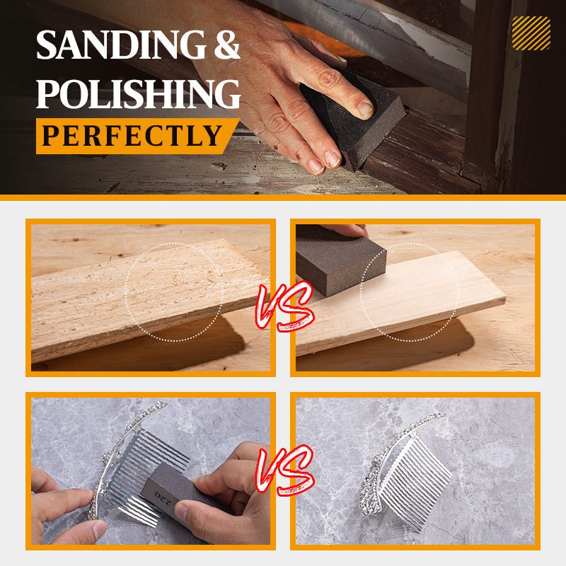 Bling-Furniture™ High-Density Sanding Sponge Sandpaper-1