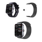 [Celodenné monitorovanie srdcového tepu a krvného tlaku] Módne hodinky Bluetooth (podpora 24 jazykov)